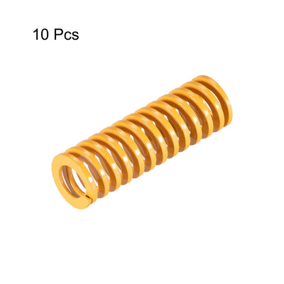 Harfington Uxcell Heated Bed Springs for 3D Printer Light Load Compression Spring, 8 x 25 mm 10pcs