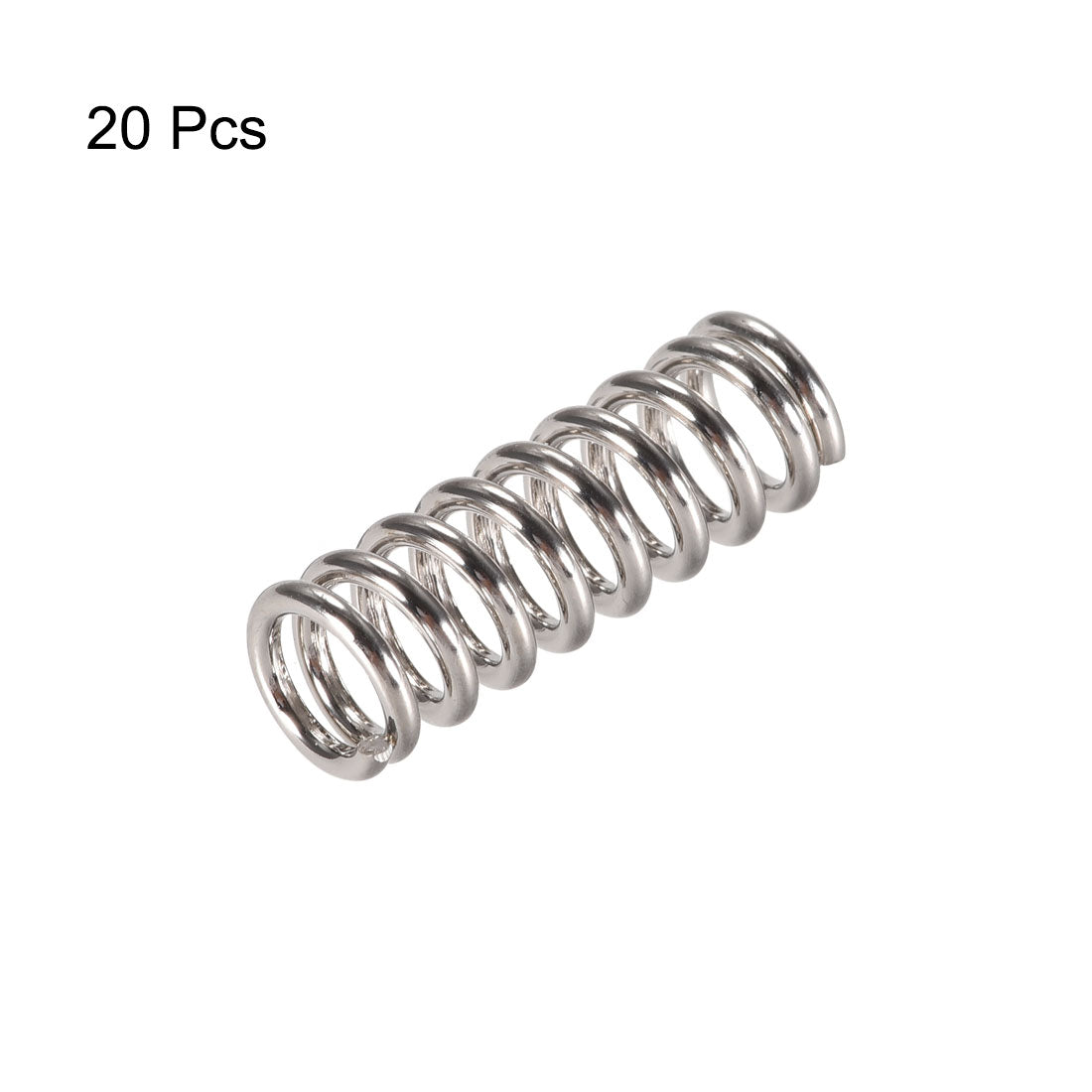 Uxcell Uxcell Heated Bed Springs for 3D Printer Extruder Compression Spring, 7.5 x 20 mm 40pcs