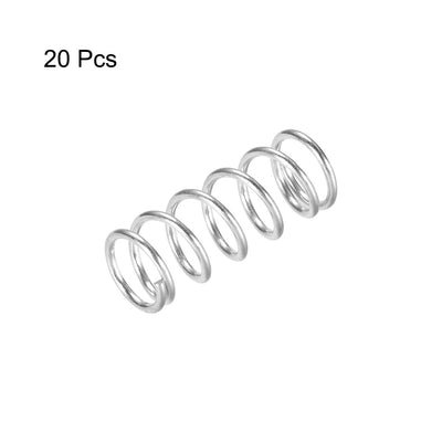 Harfington Uxcell Heated Bed Springs for 3D Printer Extruder Compression Spring, 9 x 22 mm 30pcs