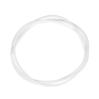 Harfington Uxcell PTFE Tube 4.9Ft - ID 2mm x OD 4mm Fit 1.75 Filament for 3D Printer White