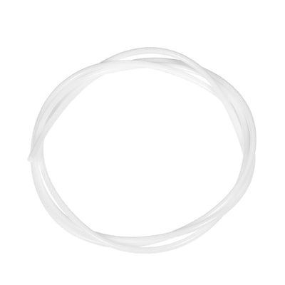 Harfington Uxcell PTFE Tube 4.9Ft - ID 2mm x OD 4mm Fit 1.75 Filament for 3D Printer White