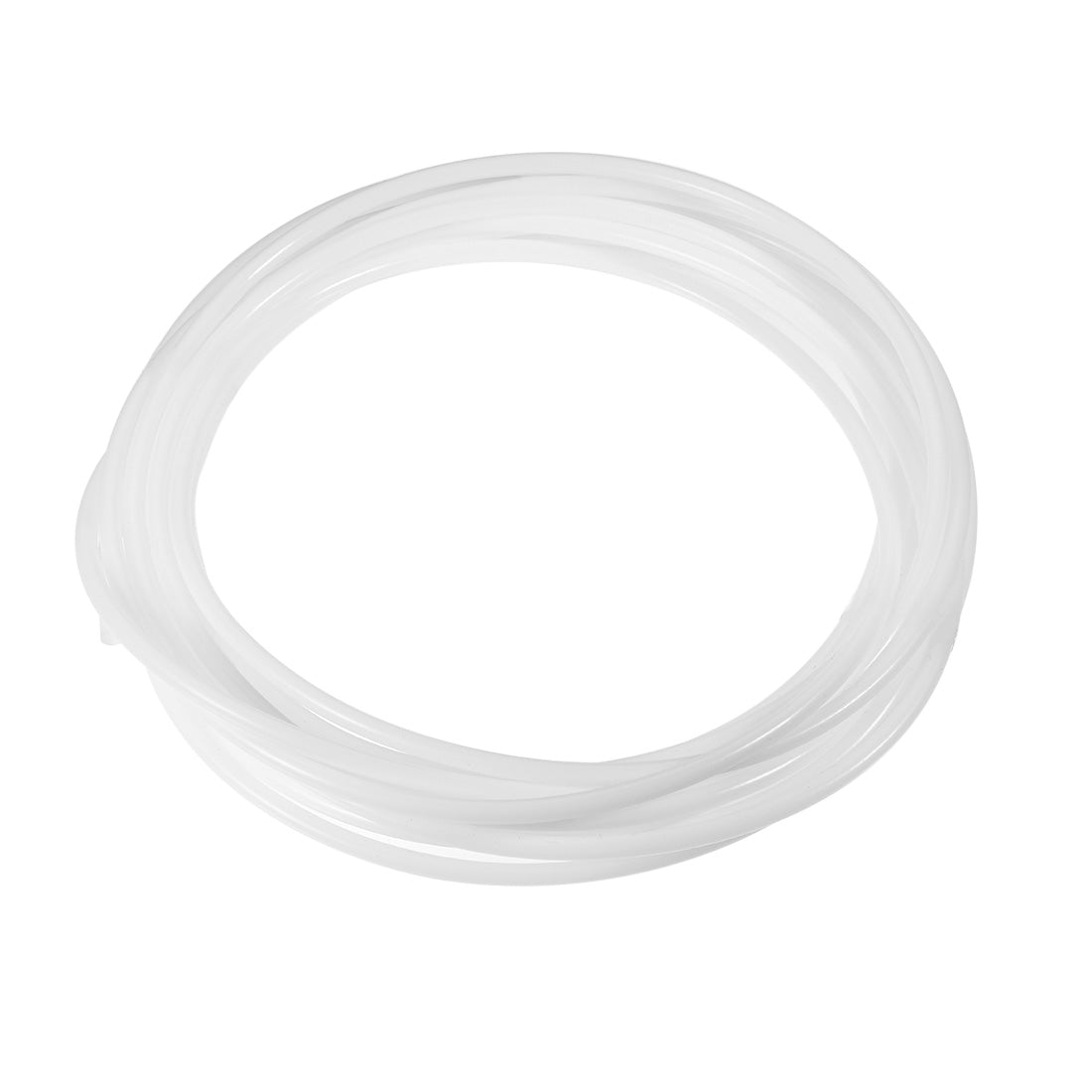 uxcell Uxcell PTFE Tube 26Ft - ID 4mm x OD 6mm Fit 3mm Filament for 3D Printer White