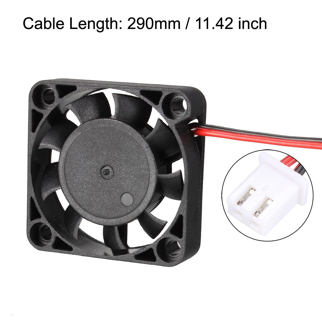uxcell Uxcell 40mmx40mmx10mm Cooling Fan DC 24V for 3D Printer Extruder