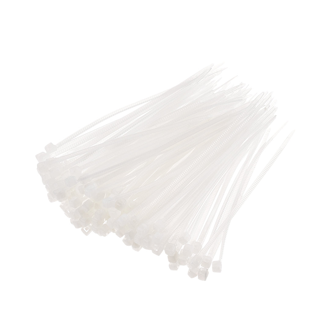 uxcell Uxcell Cable Zip Ties 80mmx1.8mm Self-Locking Nylon Tie Wraps White 700pcs
