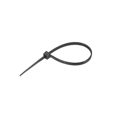 Harfington Uxcell Cable Zip Ties 120mmx3.2mm Self-Locking Nylon Tie Wraps Black 500pcs