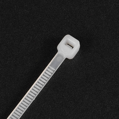 Harfington Uxcell Cable Zip Ties 120mmx3.2mm Self-Locking Nylon Tie Wraps White 350pcs