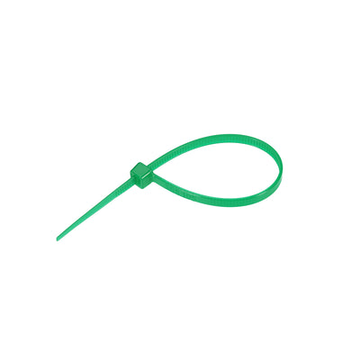 Harfington Uxcell Cable Zip Ties 150mmx3.6mm Self-Locking Nylon Tie Wraps Green 40pcs