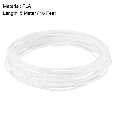 Harfington Uxcell 5 Meter/16 Ft ABS 3D Pen/3D Printer Filament, 1.75 mm Yellow