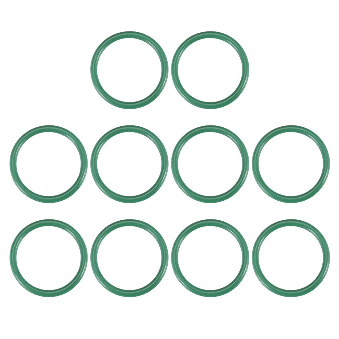 Uxcell Fluorine Rubber O Rings, 54mm OD, 50mm Inner Diameter, 2mm Width