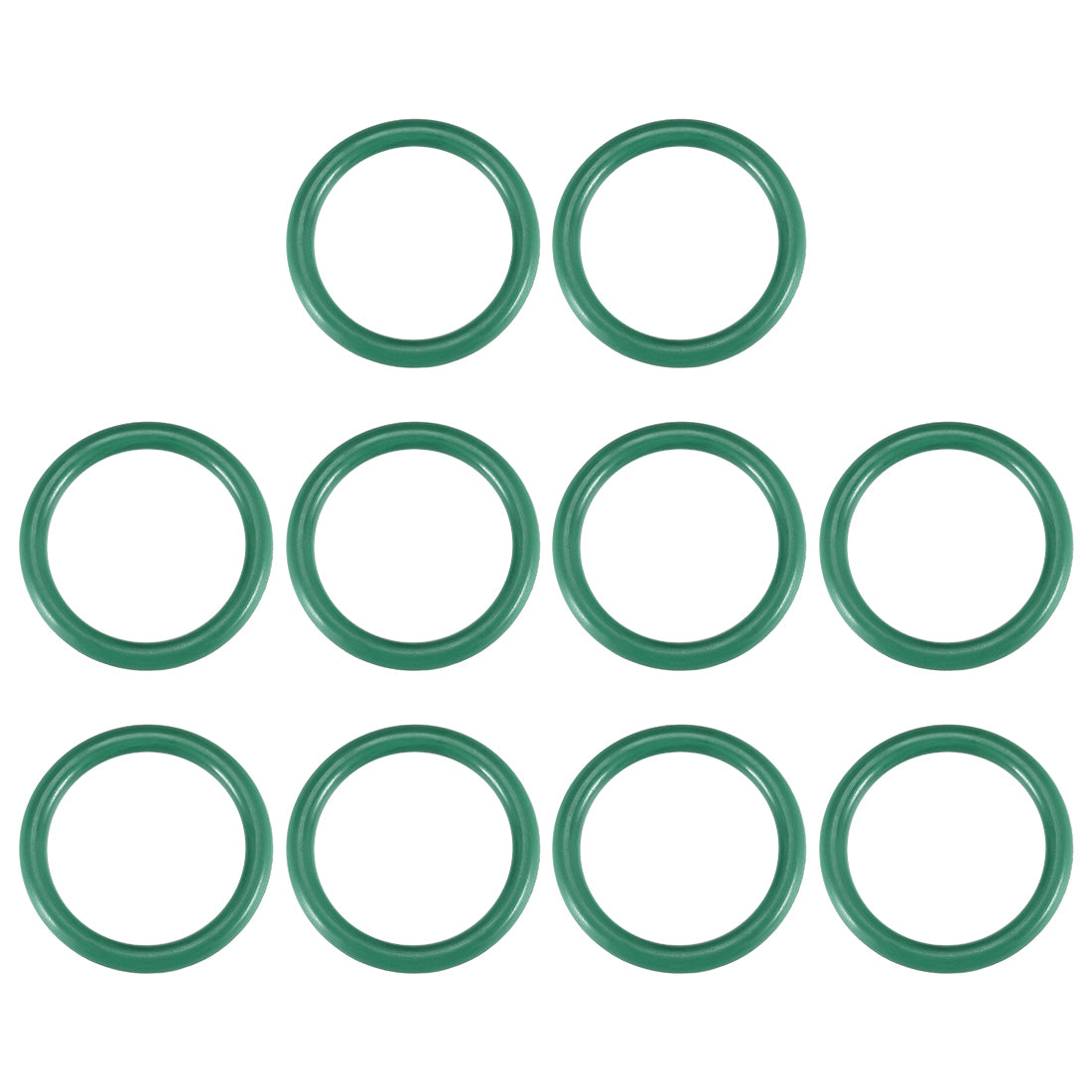 Uxcell Fluorine Rubber O-Rings, 37 OD 30.8 ID 3.1 Width FK Seal