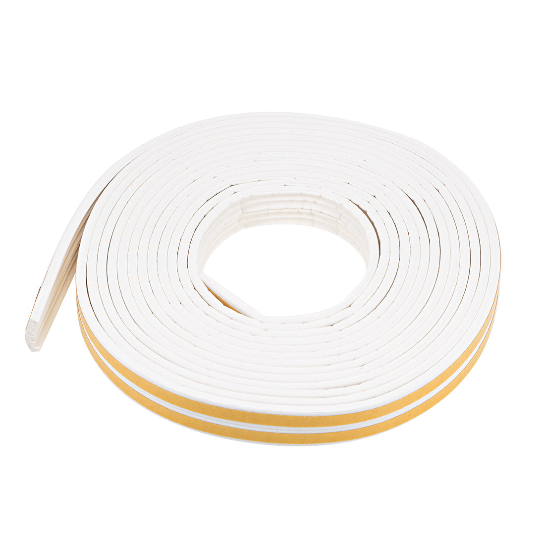 uxcell Uxcell Foam Seal Strip Adhesive Tape 9mm Width 4mm Thick, 5 Meters  White, Pcs