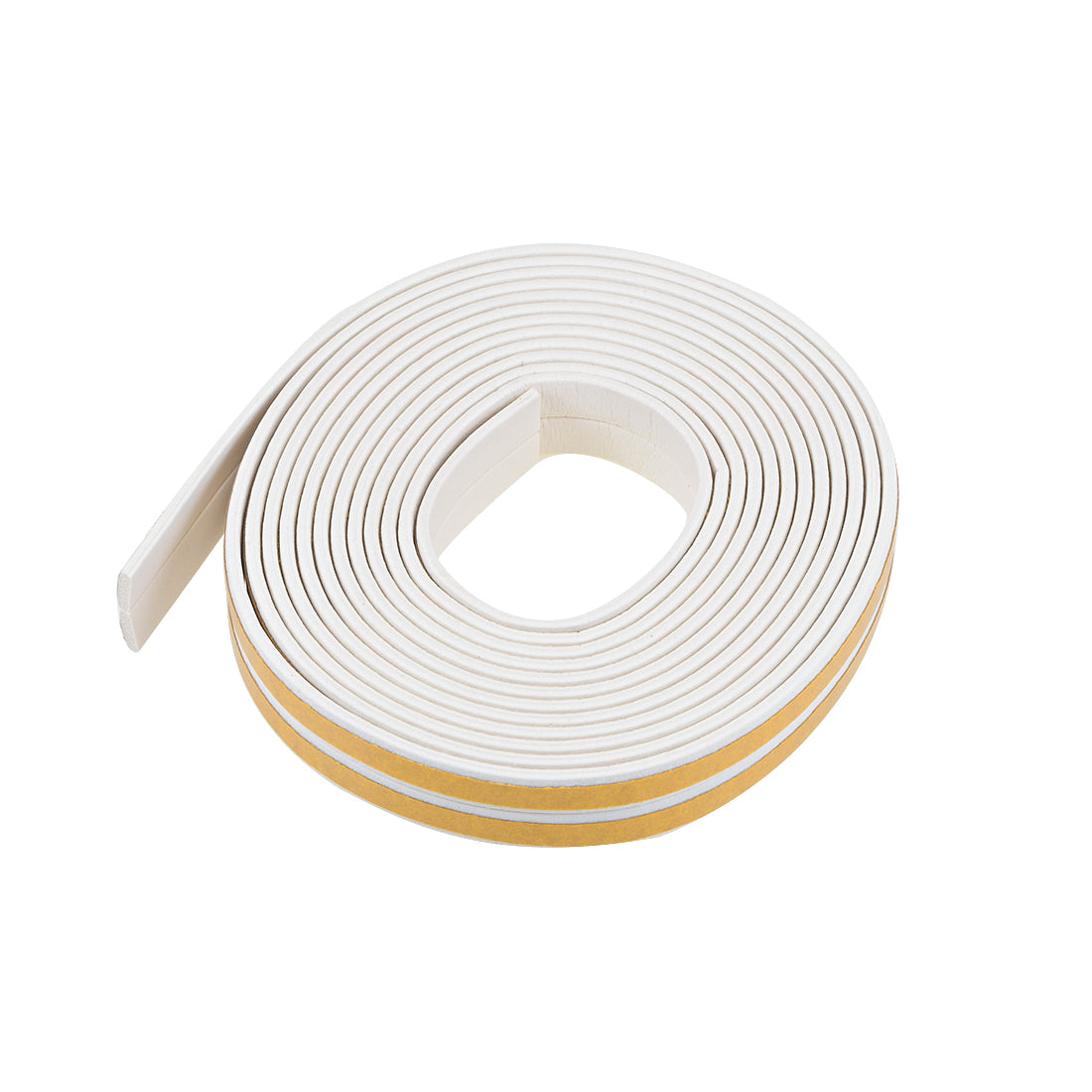 uxcell Uxcell Foam Tape Adhesive Weather Stripping 9mm Wide 2mm Thick, 3 Meters  White, Pcs