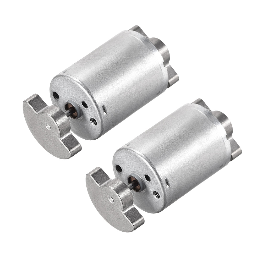 uxcell Uxcell Double Shaft Vibration Motors DC 6V 3000RPM Strong Power Dual Head Massager Vibrating Motor 51x24.2mm 2Pcs