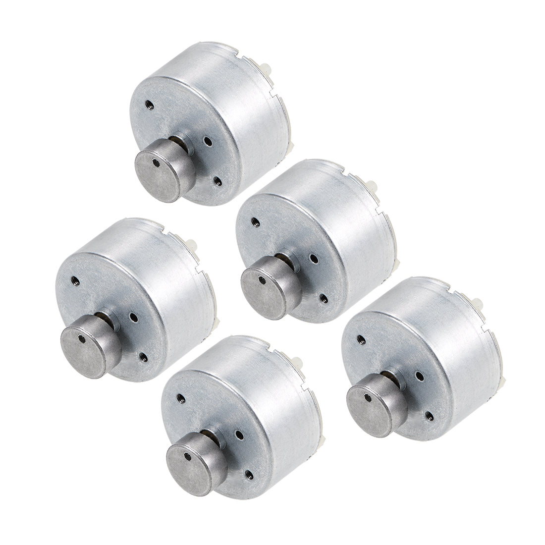 uxcell Uxcell Vibration Motors DC 6V 60mA1300RPM Vibrating Motor Strong Power for DIY Electric  30.6x32mm 5Pcs