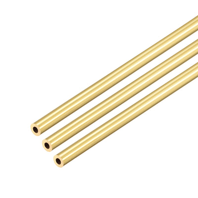 Harfington Uxcell Brass Round Tube Seamless Straight Pipes