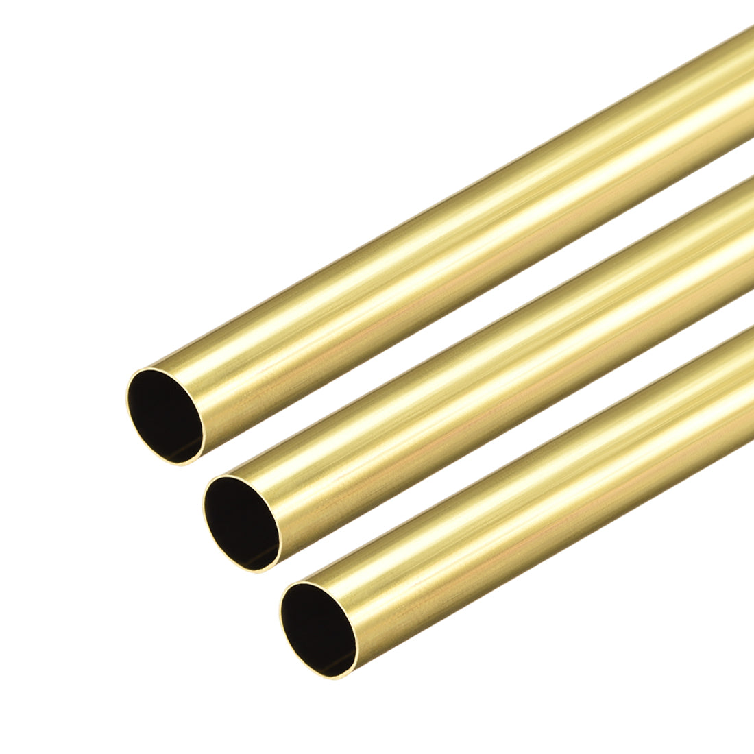 COYOUCO Round Brass Tube 3.5Mm OD,0.15-1Mm Wall Thickness 0.5M Length Seamless High Strength Precision Straight Pipe Tubing,3.5x0.2mm