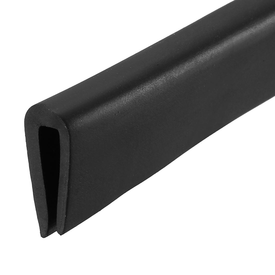 uxcell Uxcell Edge Trim U Seal Black Rubber Fits 1/16"- 3/32" Edge 20 Feet Length 15/32"Height