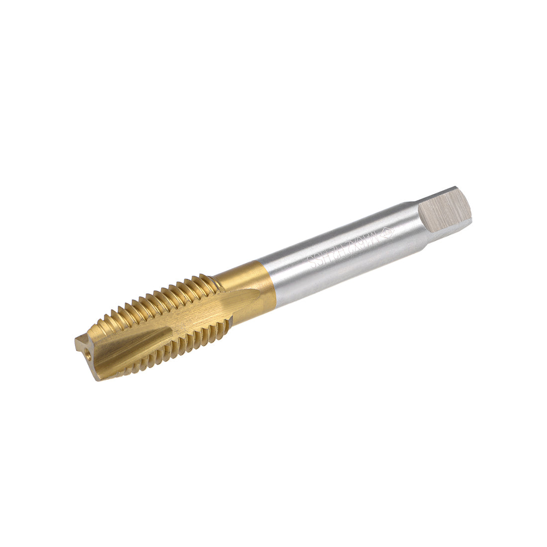 uxcell Uxcell Spiral Point Threading Tap M16 Thread Pitch H2 Titanium Coated HSS