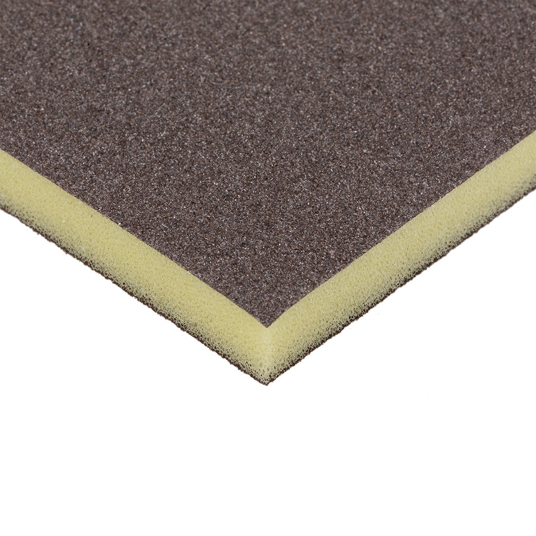 uxcell Uxcell Sanding Sponge 80 Grit Sanding Block Pad 4.7inch x 3.9inch x 0.4inch Brown 3pcs