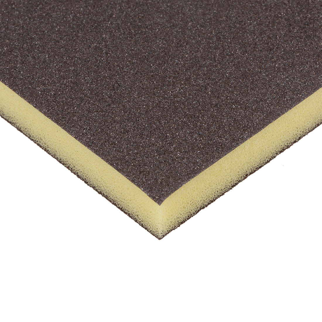 uxcell Uxcell Sanding Sponge 150 Grit Sanding Block Pad 4.7inch x 3.9inch x 0.4inch Brown 3pcs