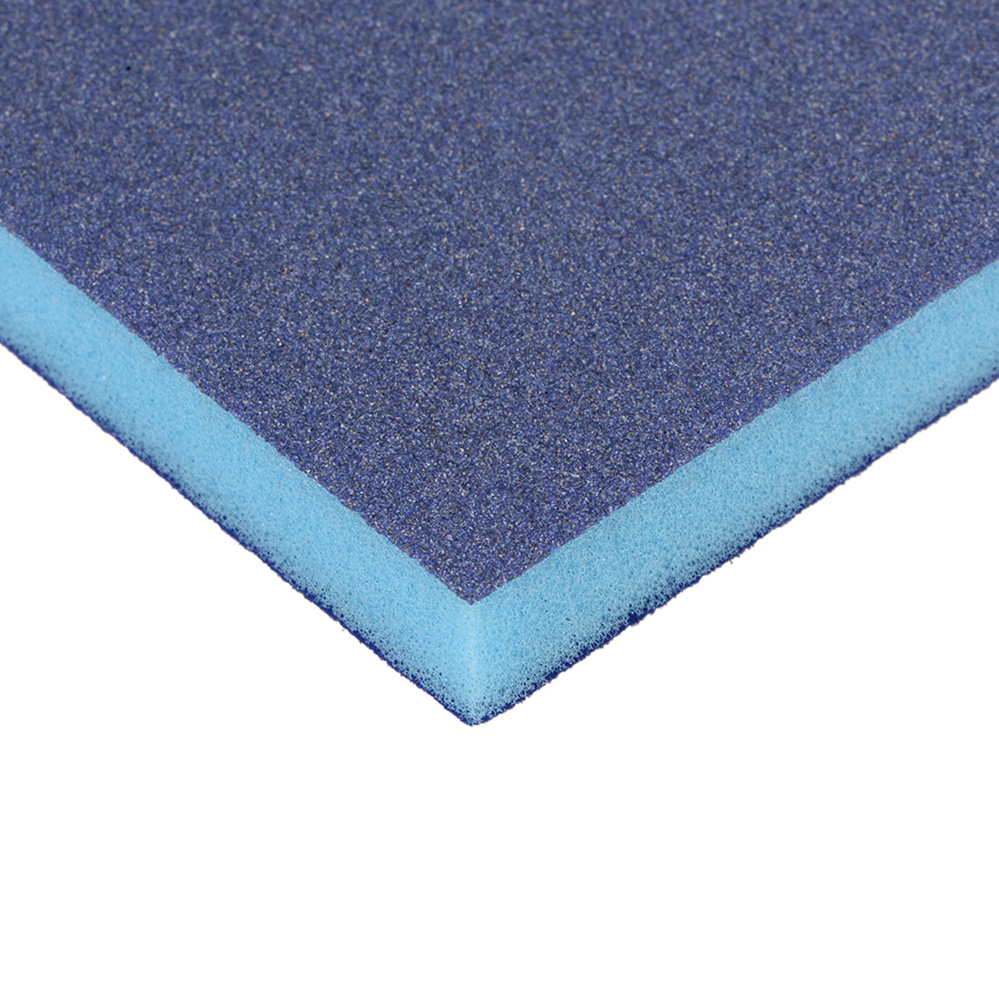 uxcell Uxcell Sanding Sponge 120 Grit Sanding Block Pad 4.7inch x 3.9inch x 0.4inch Blue 2pcs