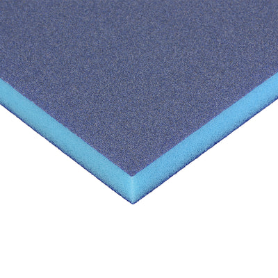 Harfington Uxcell Sanding Sponge 180 Grit Sanding Block Pad 4.7inch x 3.9inch x 0.4inch Blue 6pcs