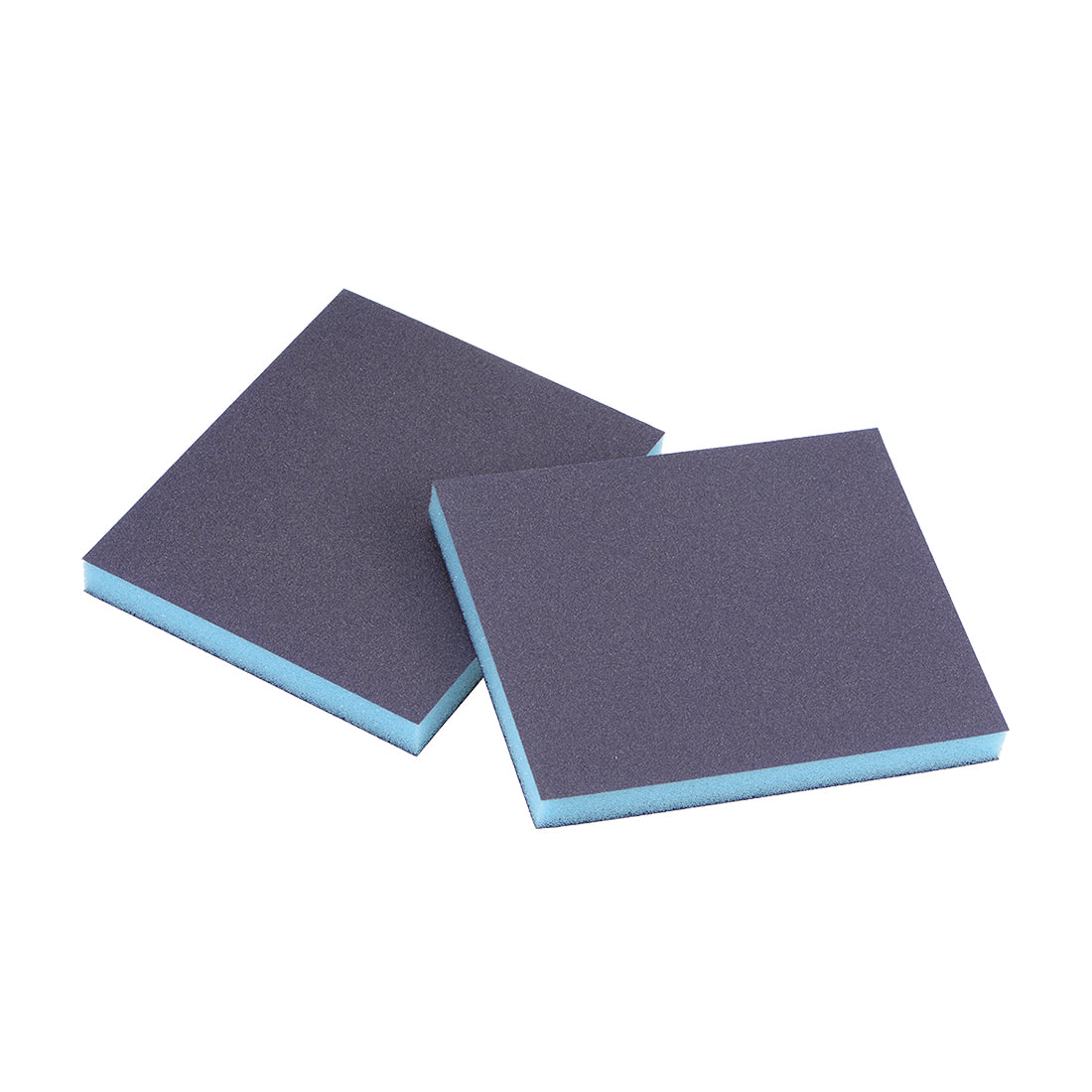 uxcell Uxcell Sanding Sponge 220 Grit Sanding Block Pad 4.7inch x 3.9inch x 0.4inch Blue 2pcs