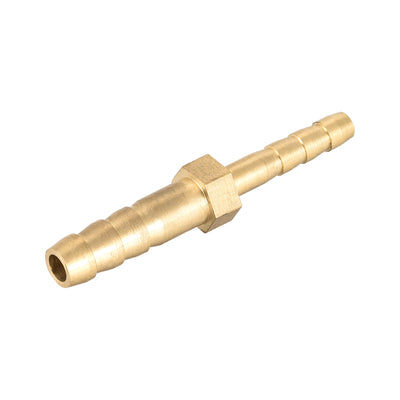 Harfington Uxcell Straight Brass Barb Fitting Reducer, Fit Hose ID 21mm to 15mm
