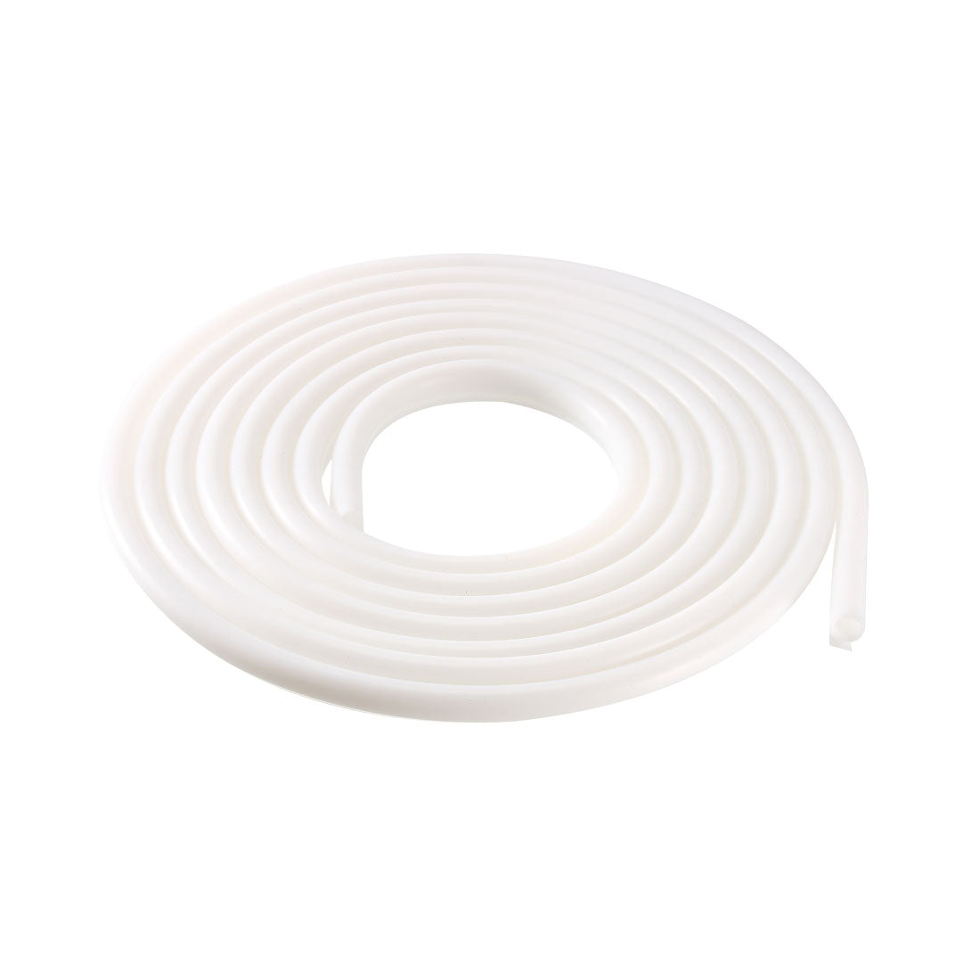 uxcell Uxcell T-Slot Mount Weatherstrip Seal 7mm Bulb Bubble for 5mm Slot 3 Meters White