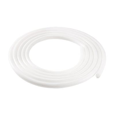 Harfington Uxcell T-Slot Mount Weatherstrip Seal 9mm Bulb Bubble for 5mm Slot 5 Meters White