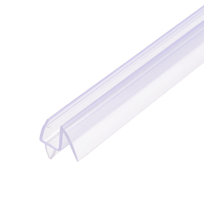 Harfington Uxcell Frameless Glass Shower Door Sweep -5/16-Inch Glass x 27.56Inch Length