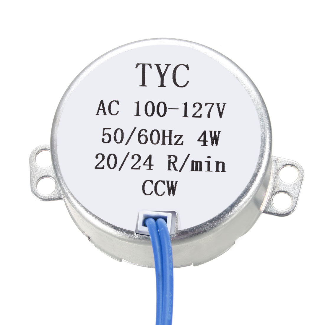 uxcell Uxcell Synchronous Synchron Motor AC 100-127V 4W 20-24PM/MIN 50-60Hz CCW for Hand-Made, Model or Guide Motor