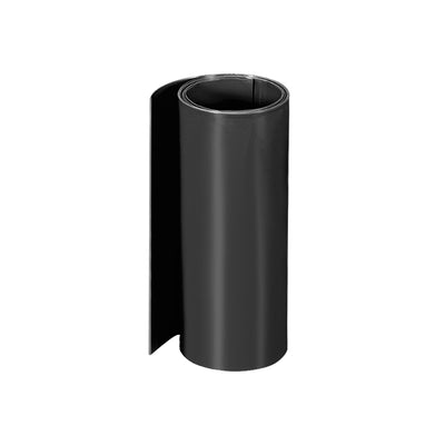 Harfington Uxcell PVC Heat Shrink Tube 140mm Flat Width Wrap for Dual Layer 18650 1 Meter Clear