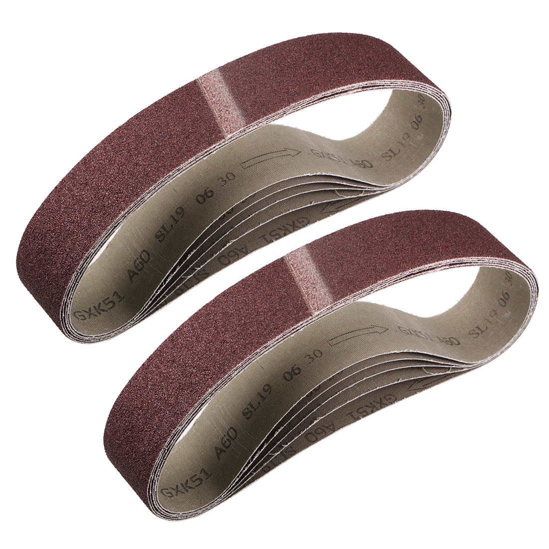 Uxcell Uxcell 2 x 27 Inch Sanding Belt 320 Grit Sand Belts for Belt Sander 10pcs