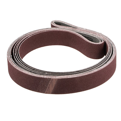 Harfington Uxcell 1 x 42 Inch Sanding Belt 150 Grit Sand Belts for Belt Sander 5pcs