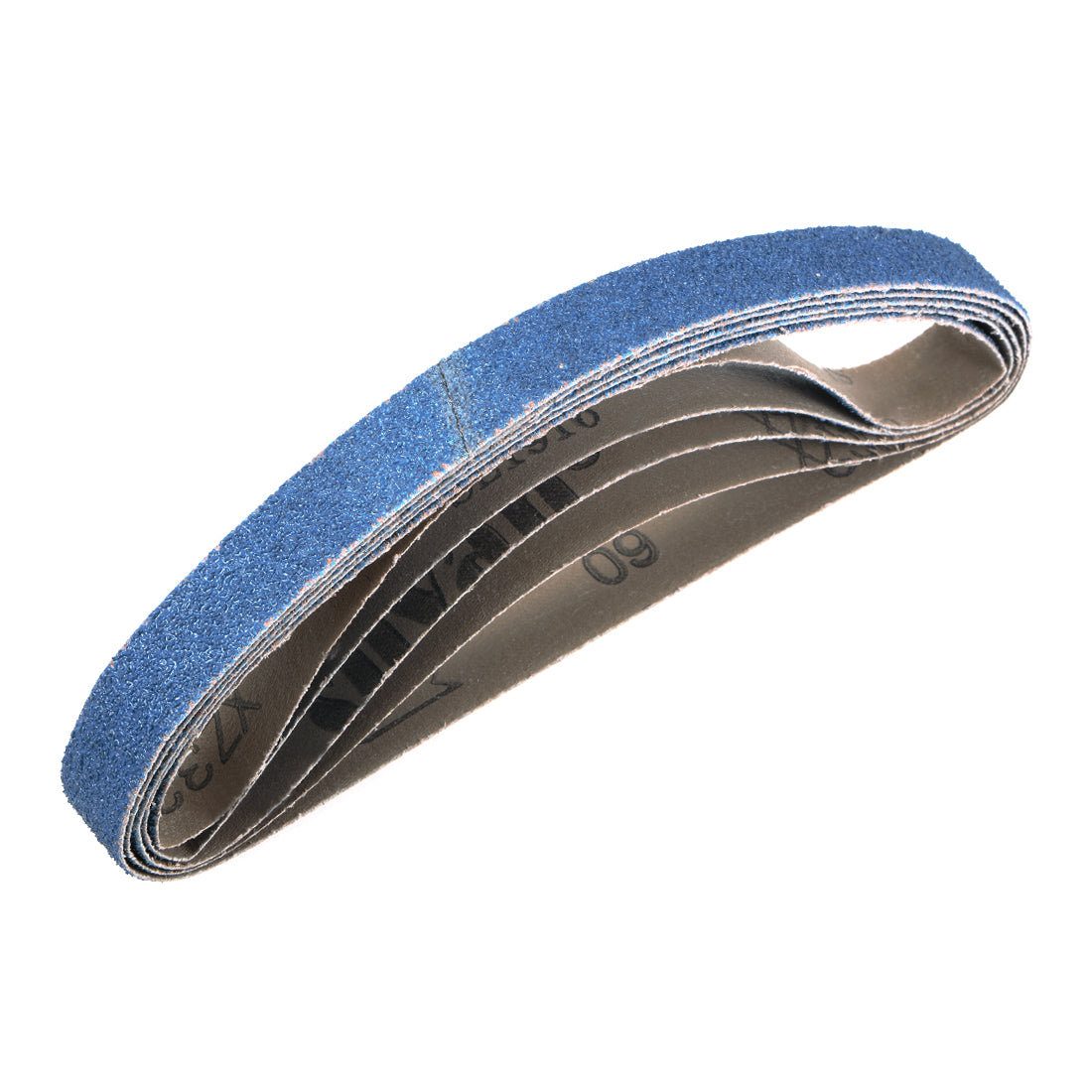 uxcell Uxcell 3/4-inch x 21-inch Sanding Belt 60 Grit Zirconia Sand Belts 5pcs
