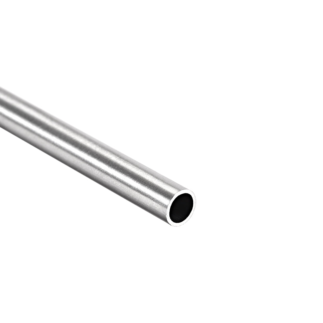 Uxcell Uxcell 304 Stainless Steel Round Tubing 6mm OD 0.6mm Wall Thickness 250mm Length Seamless Straight Pipe Tube 4 Pcs