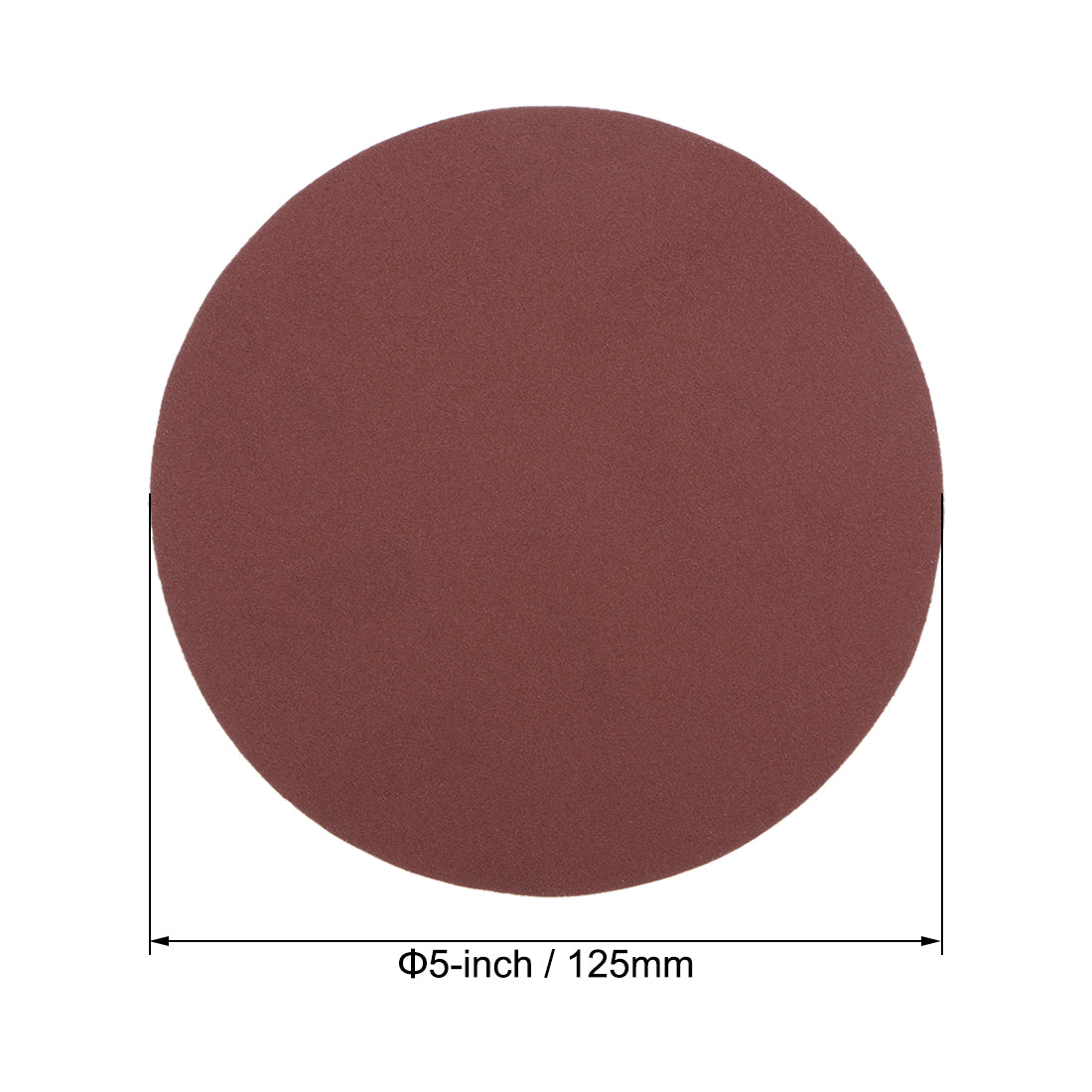 uxcell Uxcell 5-Inch PSA Sanding Disc Aluminum Oxide Adhesive Back Sandpaper 320 Grit 15 Pcs