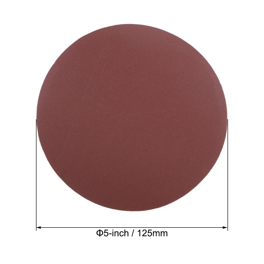 uxcell Uxcell 5-Inch PSA Sanding Disc Aluminum Oxide Adhesive Back Sandpaper 400 Grit 10 Pcs