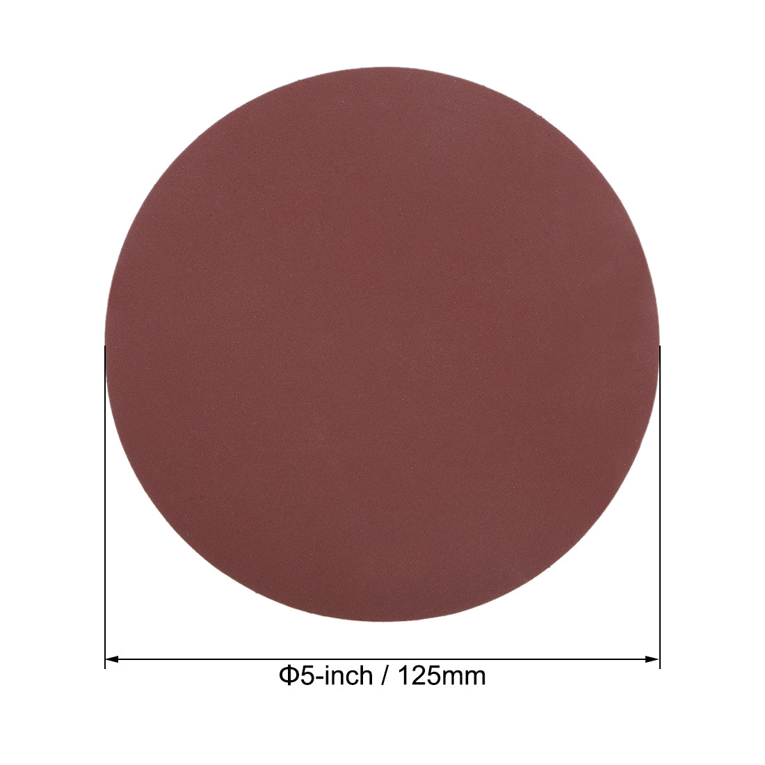 uxcell Uxcell 5-Inch PSA Sanding Disc Aluminum Oxide Adhesive Back Sandpaper 800 Grit 20 Pcs