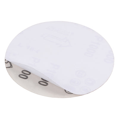 Harfington Uxcell 5-Inch PSA Sanding Disc Aluminum Oxide Adhesive Back Sandpaper 1000 Grit 15 Pcs
