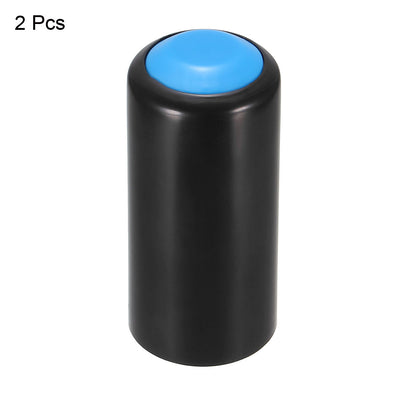 Harfington Uxcell Battery Cover Mic Battery Screw on Cap Cup Cover for PGX24 SLX24 PG58 SM58 BETA58 Wireless 2Pcs