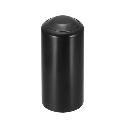 Harfington Uxcell Battery Cover Mic Battery Screw on Cap Cup Cover for PGX24 SLX24 PG58 SM58 BETA58 Wireless Black