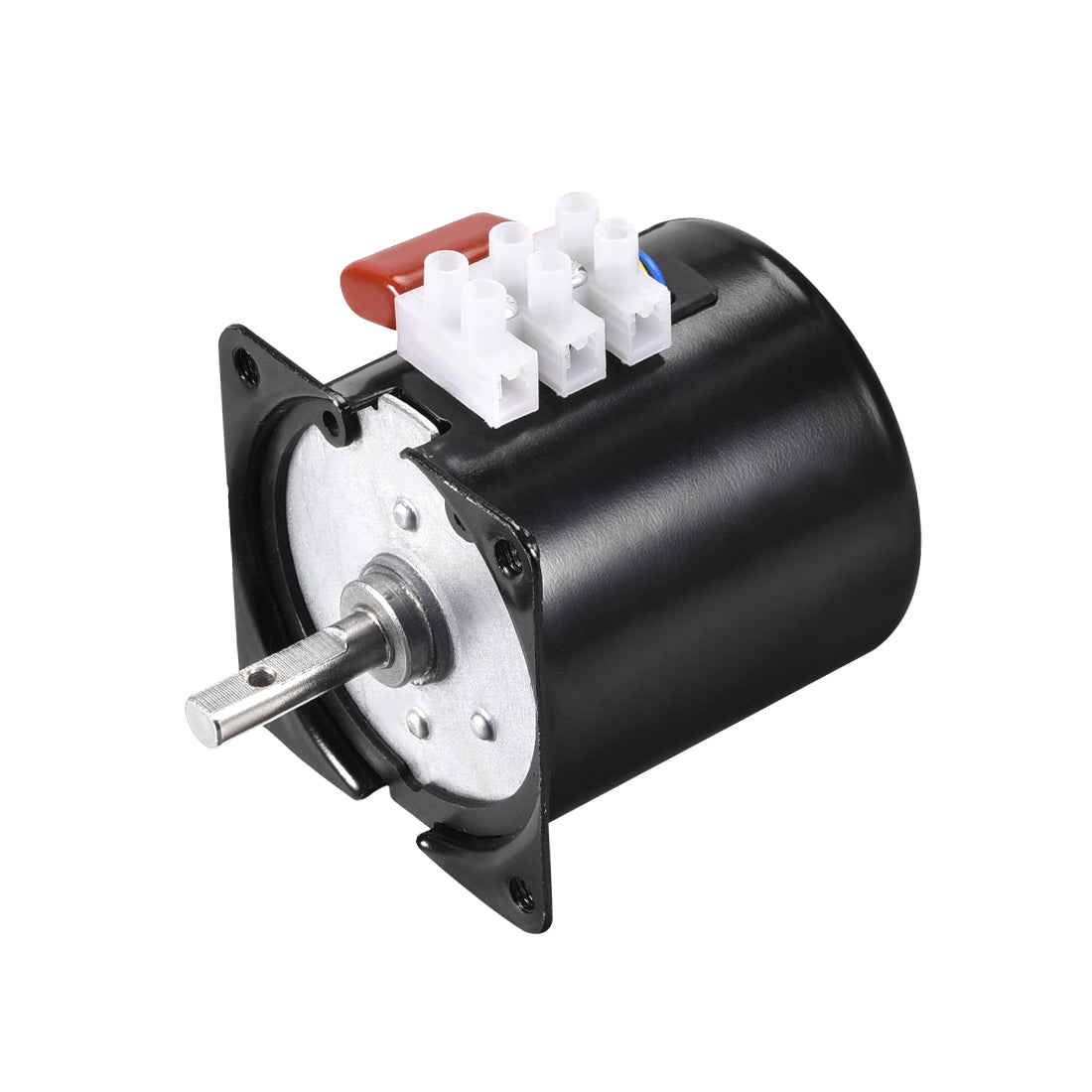 uxcell Uxcell AC 220V Electric Synchronous Motor Metal Gear Turntable /C 10RPM 50-60HZ 14W 7mm Dia Central Shaft with Hole