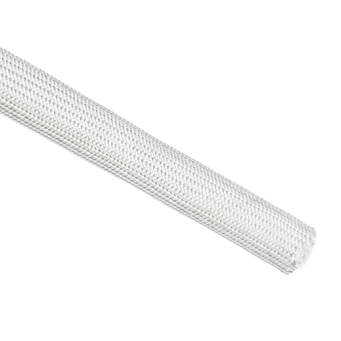 uxcell Uxcell Insulation Cable Protector, 3.3Ft-14mm High TEMP Fiberglass Sleeve White