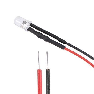 Harfington Uxcell Pre Wired LED, Flashing Light Emitting Diodes for Quadcopters