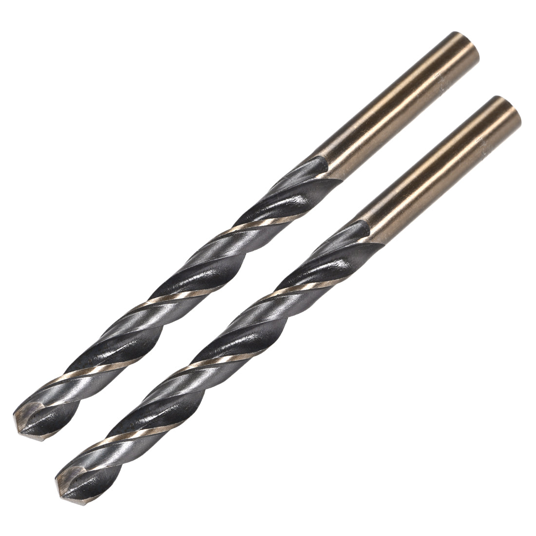 uxcell Uxcell Straight Shank Twist Drill Bits 7.5mm HSS 4341 with 7.5mm Shank 2 Pcs