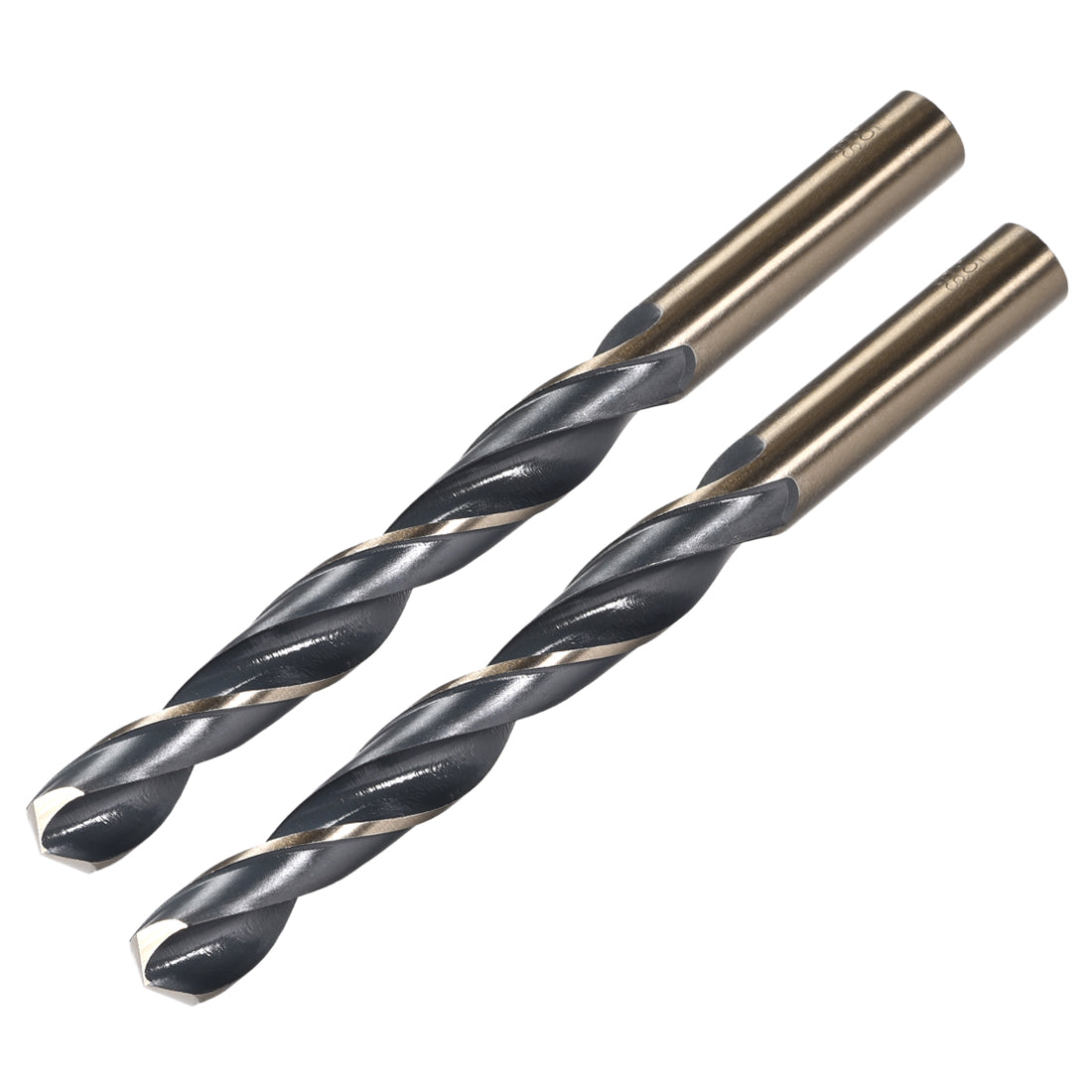 uxcell Uxcell Straight Shank Twist Drill Bits 12.5mm HSS 4341 with 12.5mm Shank 2 Pcs
