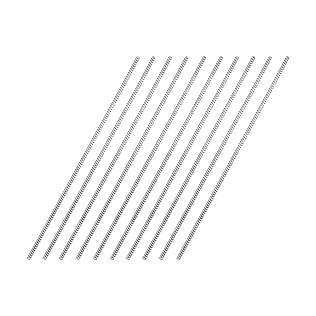 Uxcell 2mm x 150mm 304 Stainless Steel Solid Round Rod for DIY Craft ...