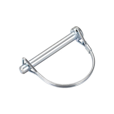 Harfington Uxcell Shaft Locking Pin 8mmx65mm Coupler Pin for Farm Trailers Lawn Arch